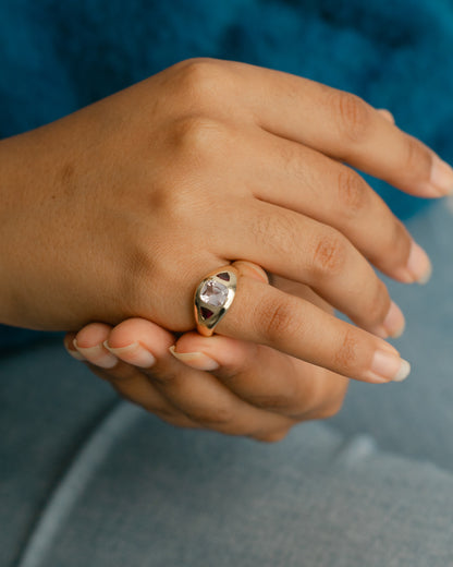 Lavender Sapphire Fete Ring