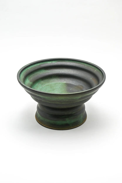 Ridged Ikebana Vase