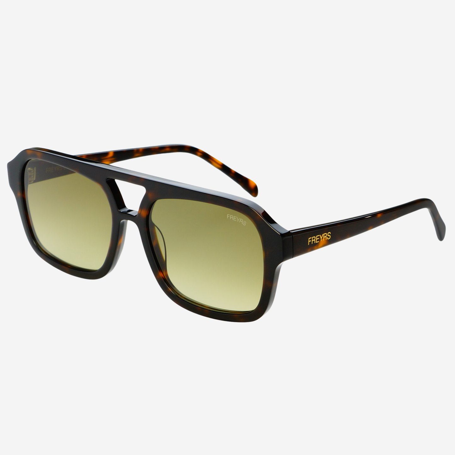 Havana Aviator Sunglasses