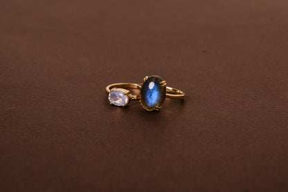 Labradorite Cocktail Ring