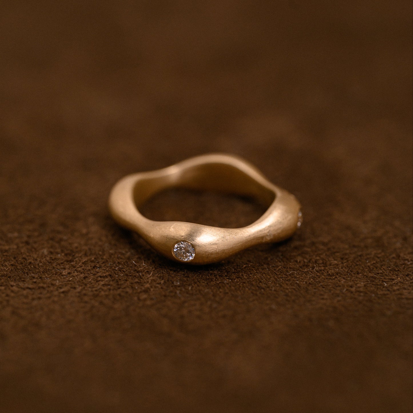 Diamond Gold Owen Ring