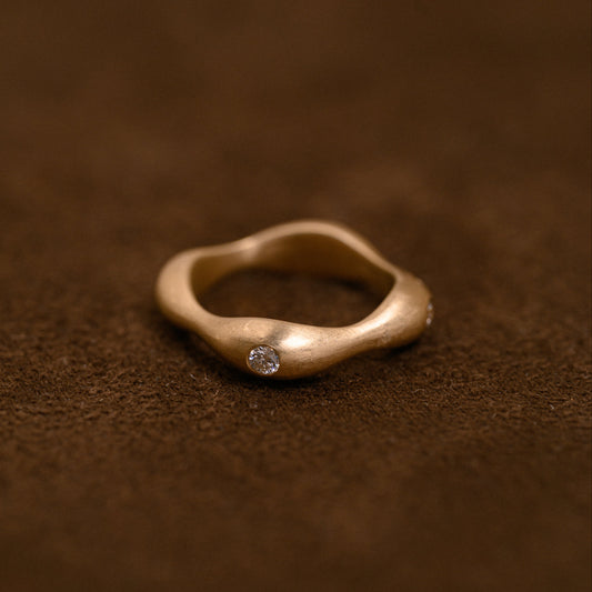 Diamond Gold Owen Ring