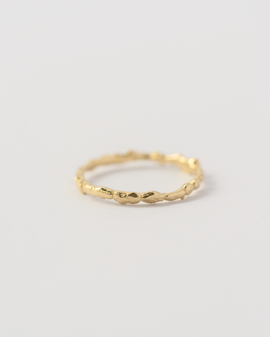 Coral Stacker Ring