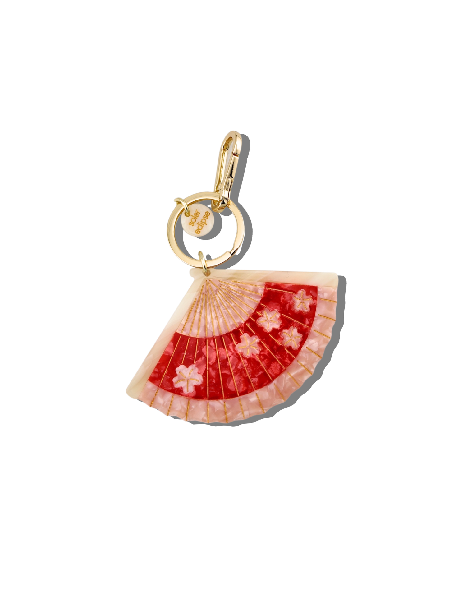 Blossom Fan Bag Charm