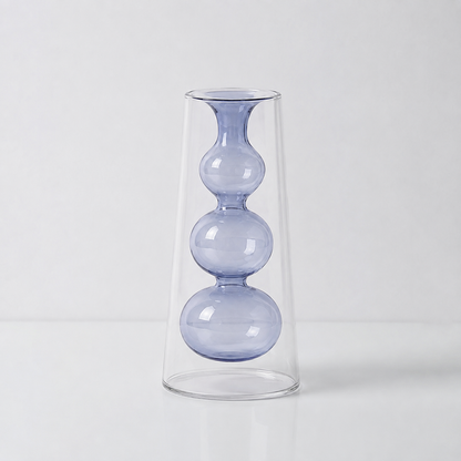 Glass Bubble Vase