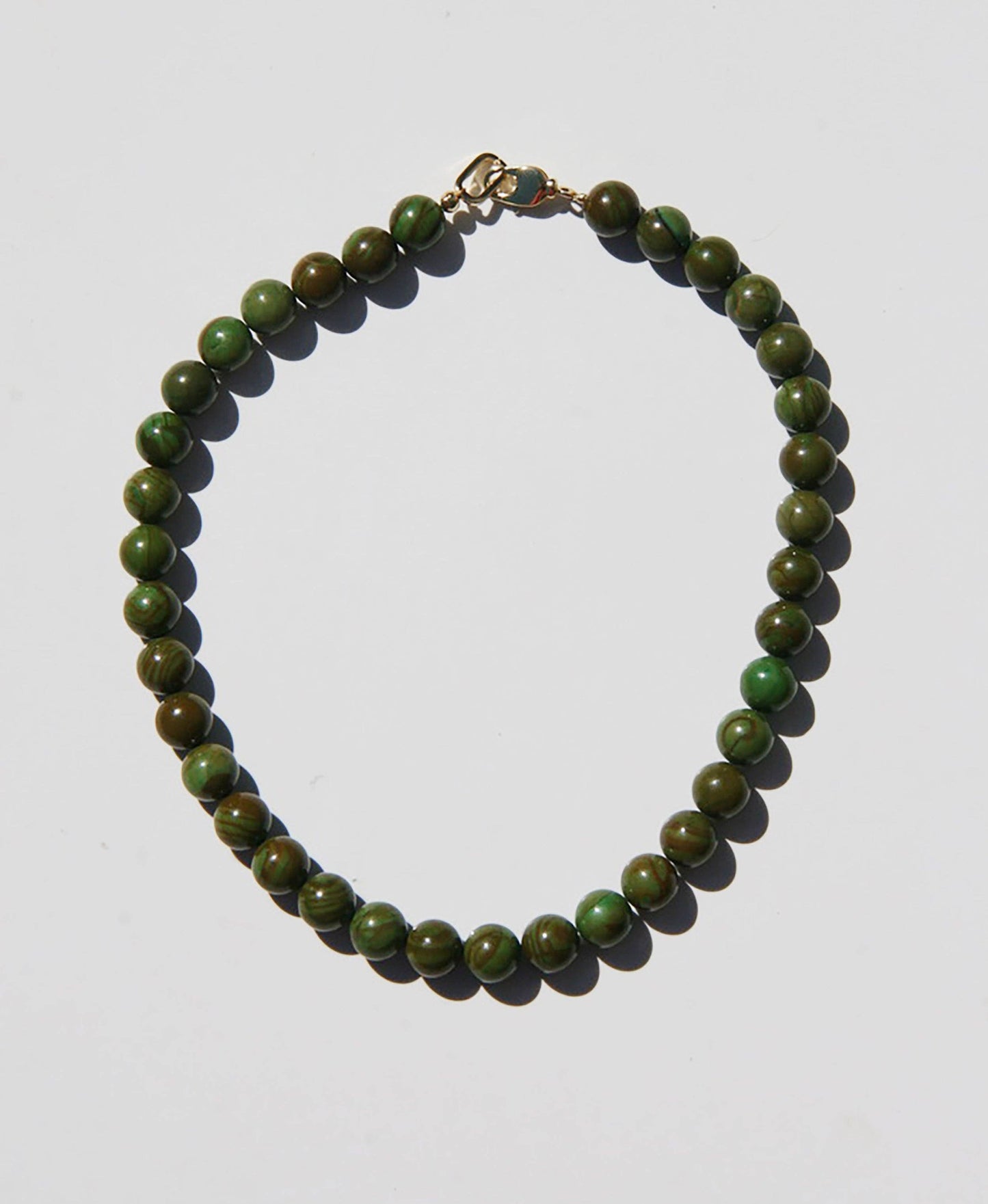Moss Serpentine Necklace