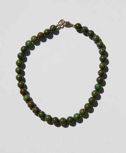 Moss Serpentine Necklace