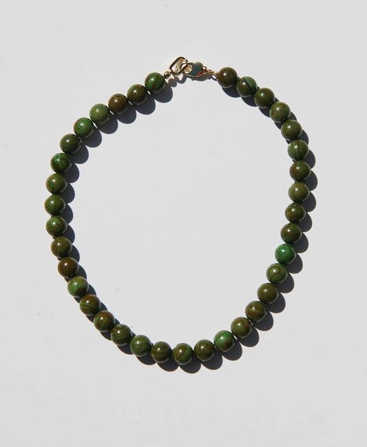 Moss Serpentine Necklace