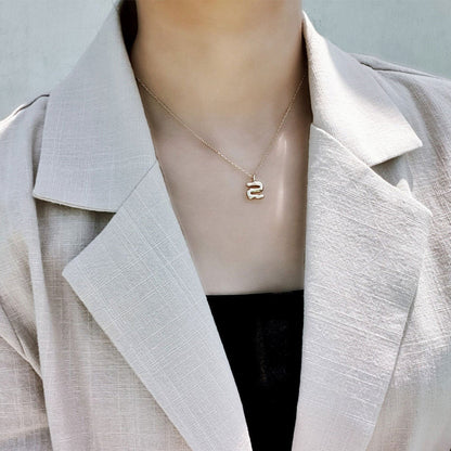 Korean Alphabet Necklace