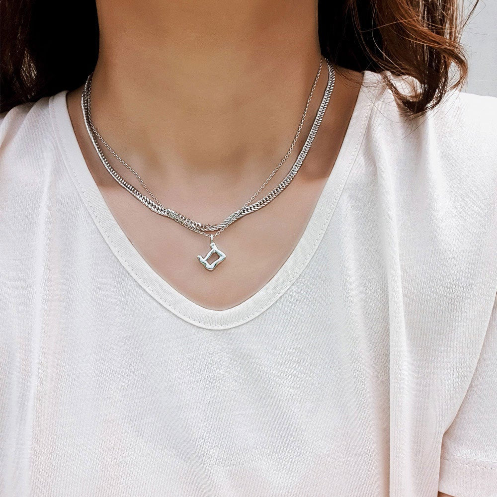 Korean Alphabet Necklace