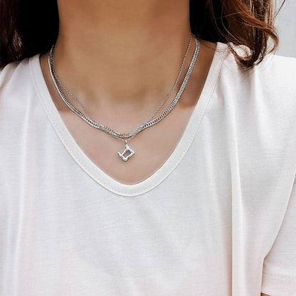 Korean Alphabet Necklace