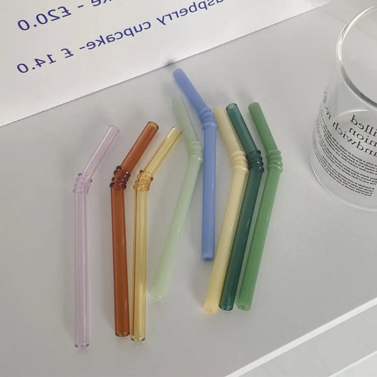 Glass Cocktail Straws