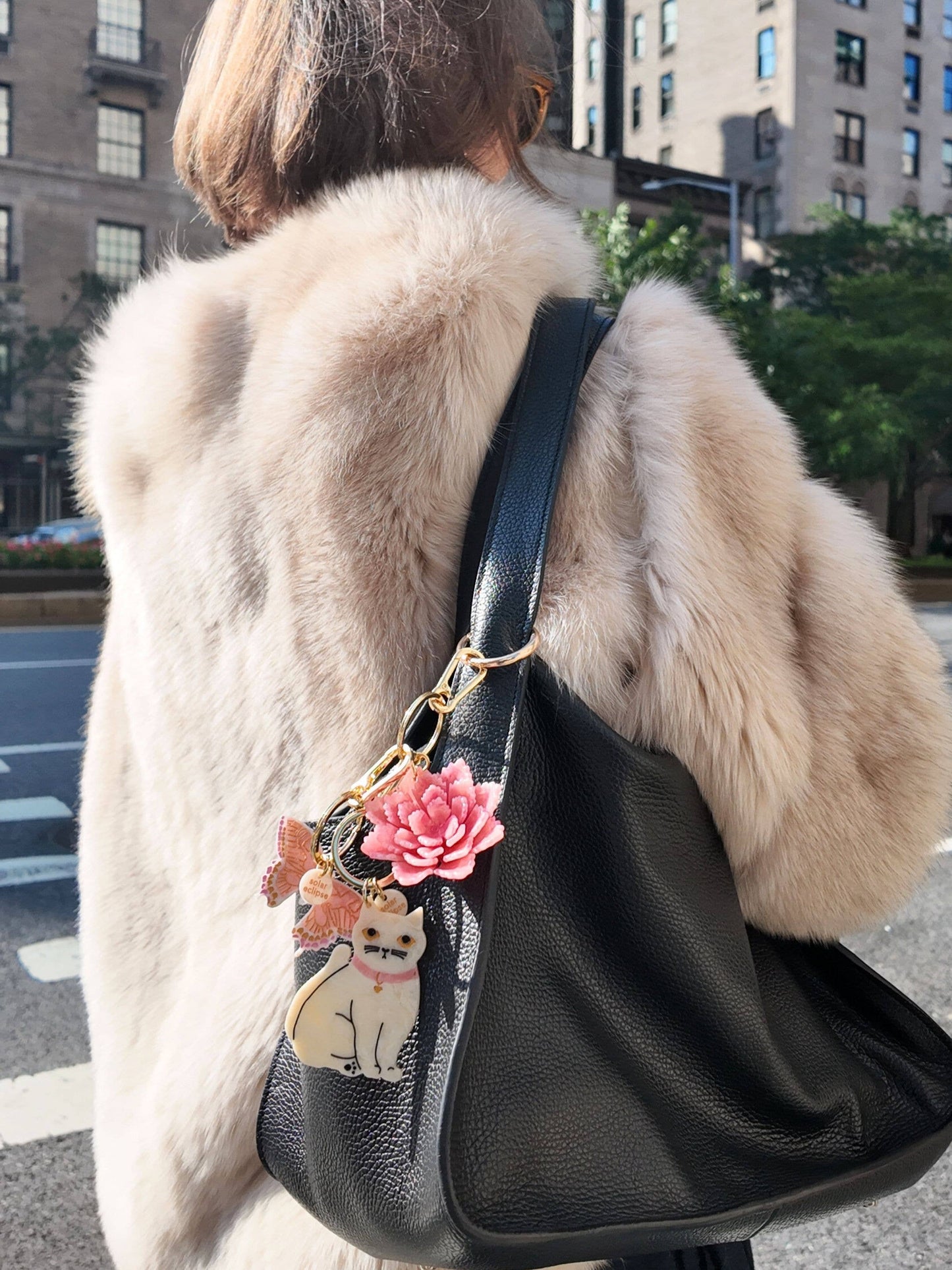 Kawaii Cat Bag Charm