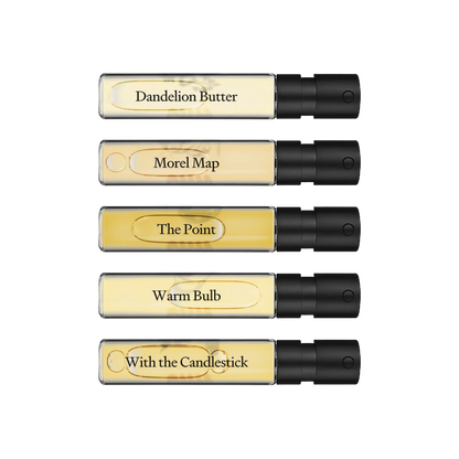 Clue Perfumery Sample Set