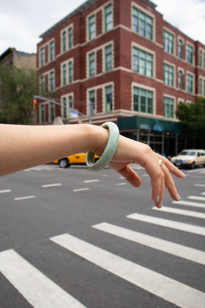 Tennis Jade bangle