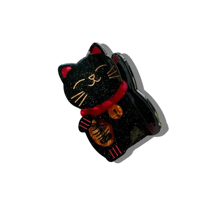 Lucky Cat Claw Clip
