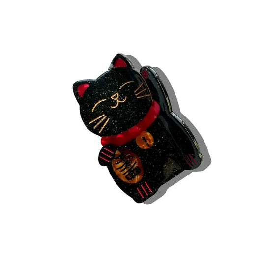 Lucky Cat Claw Clip