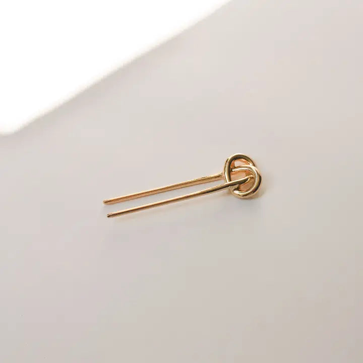 Knot-Shaped Hair Stick