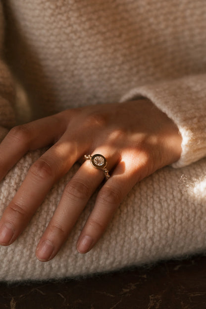 Kwai Moissanite Ring