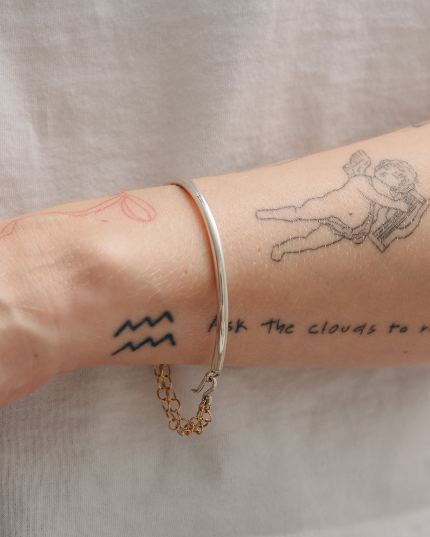 Bar and Chain Bracelet