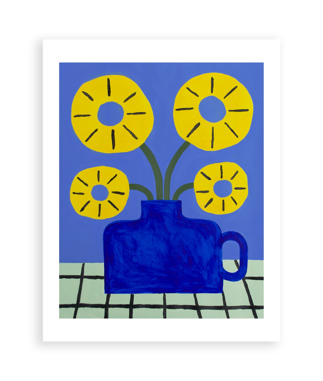Yellow Flowers Art Print