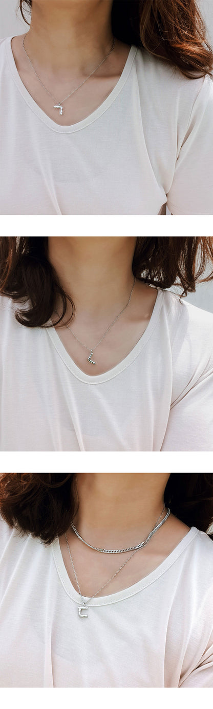 Korean Alphabet Necklace