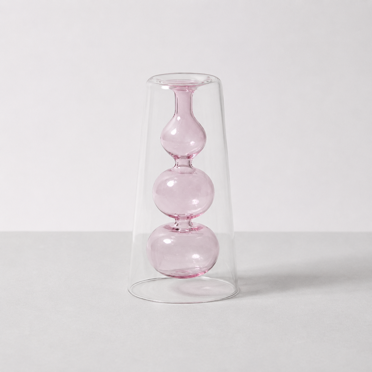 Glass Bubble Vase