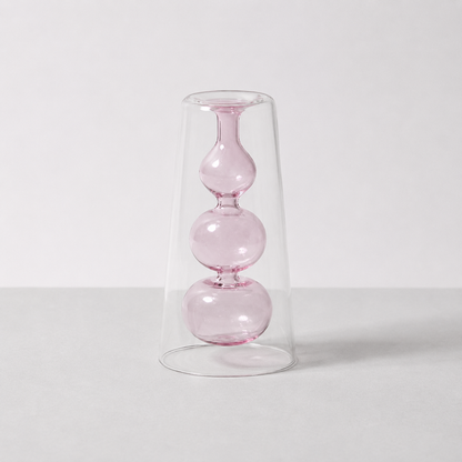 Glass Bubble Vase