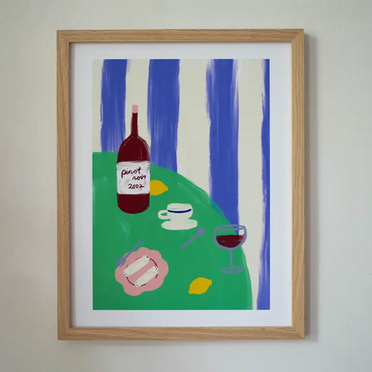 Pinot Noir Art Print