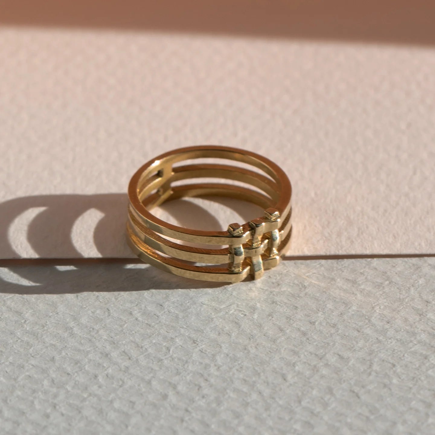 Crosshatch Ring
