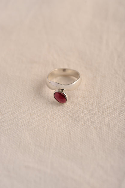 Garnet Organic Ring