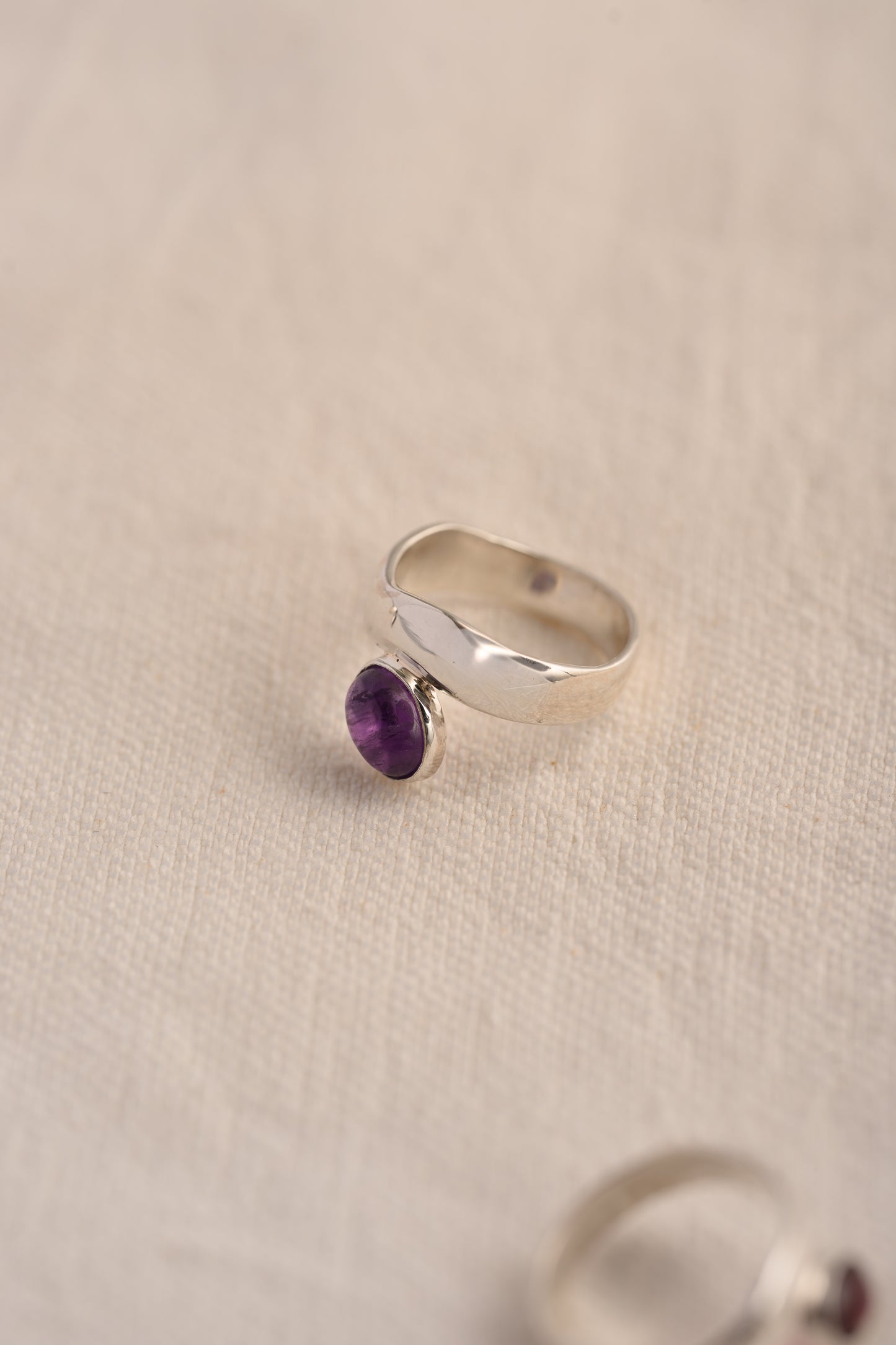 Amethyst Organic Ring