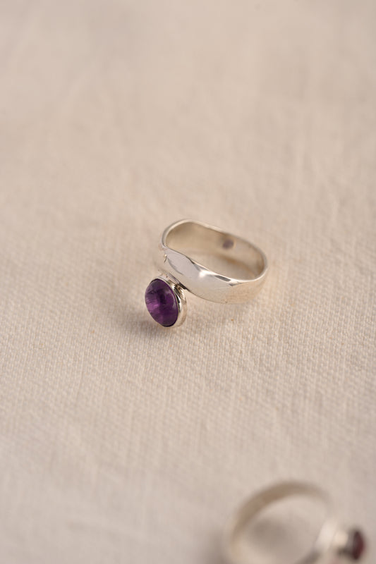 Amethyst Organic Ring