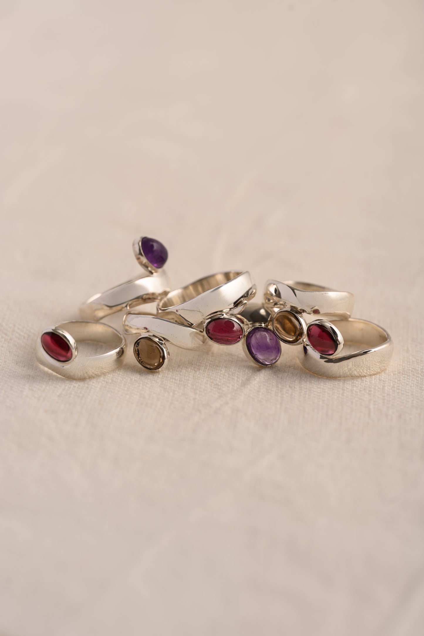 Amethyst Organic Ring