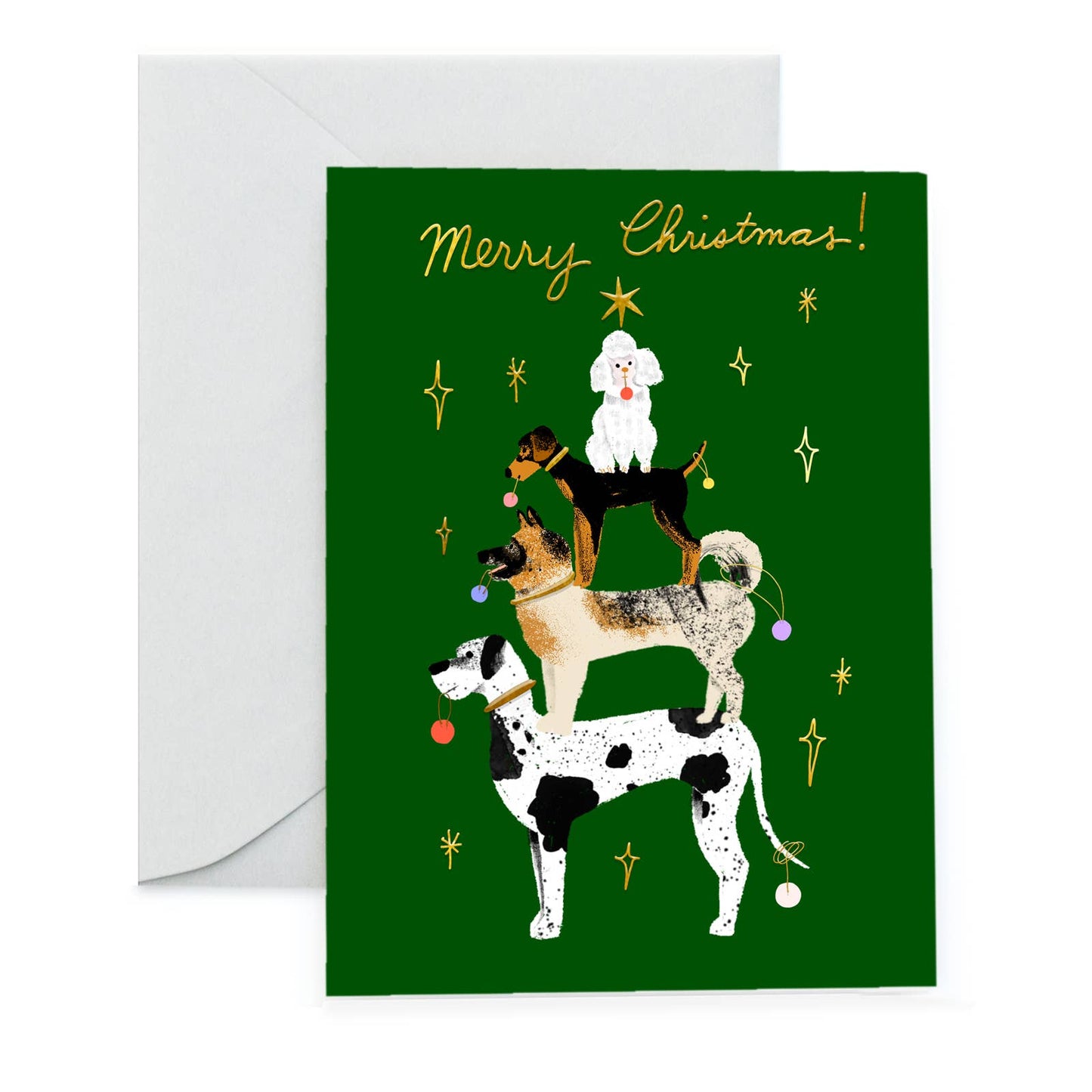 PUP TREE Boxed Set of 8 - Holiday Card